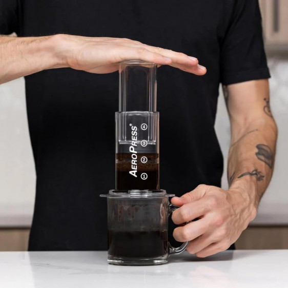 Aerobie Aeropress Καφετιέρα Χειρός 250ml Clear