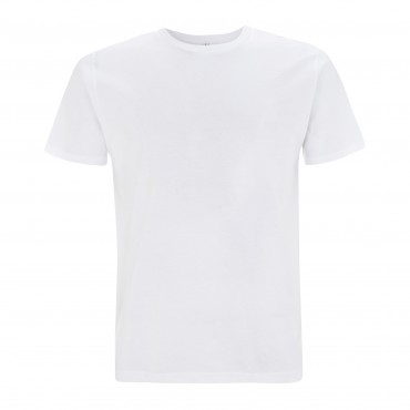 CONTINENTAL Ανδρικό Unisex Λευκό T-shirt  (Οργανικό Cotton)