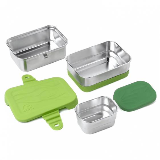 ECOlunchbox 3-in-1 Splash Box - Ανοξείδωτα σκεύη φαγητού